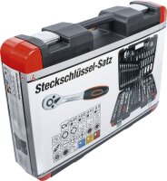 Steckschlüssel-Satz | Antrieb 6,3 mm (1/4") / 10 mm (3/8") / 12,5 mm (1/2") | 176-tlg.