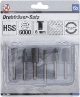 Drehfräser-Satz | 6-tlg.
