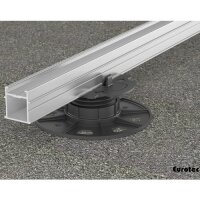 Eurotec Verstellfuß Base S mit L-Adapter Aufbauhöhe: 25 - 40 mm VE:50