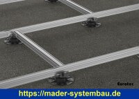 Eurotec Verstellfuß Base XL mit L-Adapter Aufbauhöhe: 110 - 210 mm VE:20