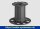 Eurotec Verstellfuß Base XL mit L-Adapter Aufbauhöhe: 110 - 210 mm VE:20