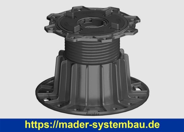 Eurotec Verstellfuß GIANT L Aufbauhöhe: 80 - 130 mm VE:10