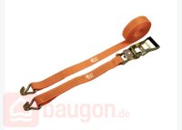 Eurotec Zurrgurt mit Ratsche und Spitzhaken 6 m x 35 mm VE:1