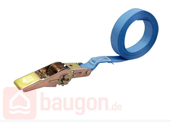 Eurotec Zurrgurt mit Ratsche 5 m x 25 mm VE:1