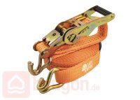 Eurotec Zurrgurt mit Ratsche und Spitzhaken 8 m x 50 mm VE:1