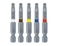 Eurotec Bit-Set 50 mm Edelstahl; TX 30 rot VE:20