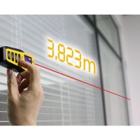 Eurotec Laser-Entfernungsmesser 50M mit Gürteltasche VE:1