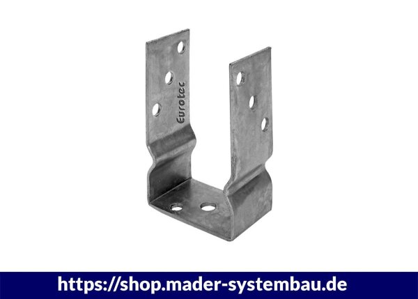 Eurotec U-Pfostenträger Gabelweite 71 mm VE:1