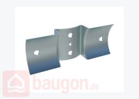 Eurotec Rundholzverbinder galv. Verzinkt 70 x 200 x 25 mm...