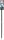 Automatischer Bithalter | Abtrieb Innensechskant 6,3 mm (1/4") | 450 mm