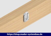 Eurotec Magnus S 50 x 60 mm, Im Set á 20 = 10 Verbinder im Set á 10 Verbinder, inkl. Schrauben VE:10