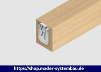 Eurotec Magnus S 50 x 80 mm, Im Set á 20 = 10 Verbinder im Set á 10 Verbinder, inkl. Schrauben VE:10