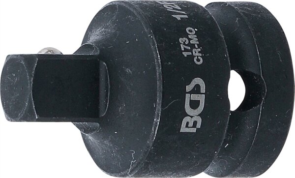 Kraft-Steckschlüssel-Adapter | Innenvierkant 12,5 mm (1/2") - Außenvierkant 10 mm (3/8")