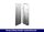 Eurotec Magnus L 110 x 300 mm; Im Set á 8 = 4 Verbinder im Set à 4 Verbinder, inkl. Schrauben VE:4