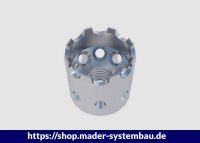 Eurotec Ideefix 40 Ø 40 mm, inkl. Schrauben 6,0 x 60 mm VE:25