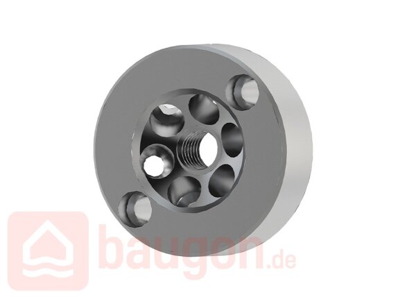 Eurotec Adapterring M12; galvanisch verzinkt Ø60 mm VE:1