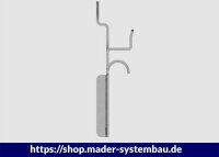 Eurotec Fassadenclip Rhombus Starter inkl. Metallclipschraube; Bit TX20 VE:25