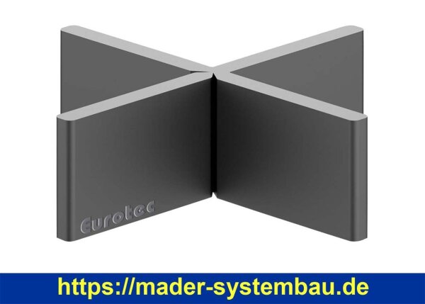 Eurotec Steinplatten-Fugenkreuz 3/15mm Fugenmaß: 3 mm; Höhe: 15 mm VE:100