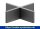 Eurotec Steinplatten-Fugenkreuz 5/30mm Fugenmaß: 5 mm ; Höhe: 30 mm VE:100