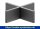 Eurotec Steinplatten-Fugenkreuz 3/30mm Fugenmaß: 3 mm ; Höhe: 30 mm VE:100