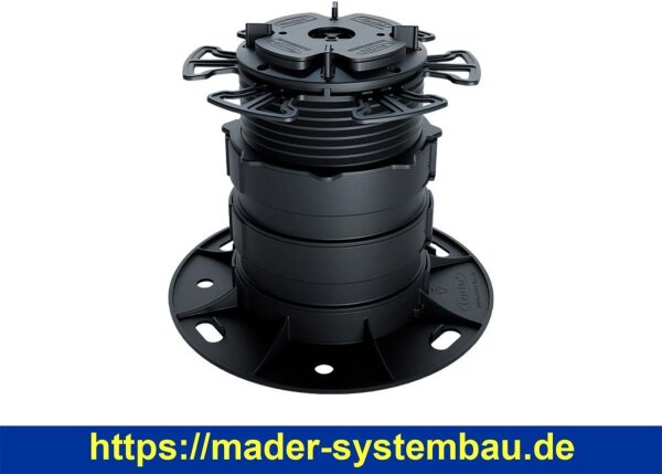 Eurotec Verstellfuß PRO CERA XXL Aufbauhöhe: 122,8 - 170,8 mm VE:8