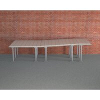 Eurotec Blendhalter Terrasse Set inkl. Bodenplatte,...