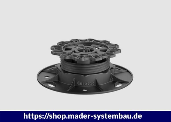 Eurotec Verstellfuß PRO M Aufbauhöhe:  53 – 82 mm VE:10