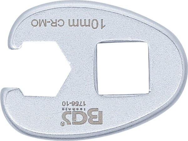 Hahnenfußschlüssel | Antrieb Innenvierkant 10 mm (3/8") | SW 10 mm