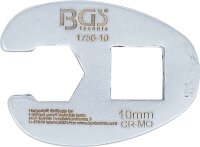 Hahnenfußschlüssel | Antrieb Innenvierkant 10 mm (3/8") | SW 10 mm