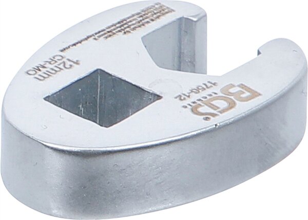 Hahnenfußschlüssel | Antrieb Innenvierkant 10 mm (3/8") | SW 12 mm