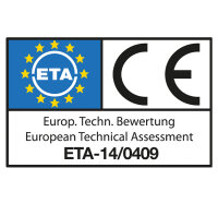 Eurotec Bolzenanker; Stahl verzinkt; SW19 mit...