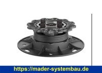 Eurotec Verstellfuß PRO XS Aufbauhöhe: 22 - 30 mm; inklusive L-/Stein-Adapter VE:20