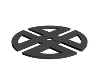Eurotec Trittschallscheibe Ø90 H 2,5 mm VE:50