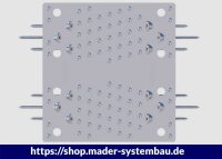 Eurotec Scherplatte 230 x 240 mm VE:1