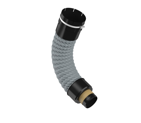 Eurotec Dach-Entlüftungsschlauch 150 ø 150/150 mm, Länge 105 cm VE:6
