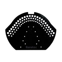 Eurotec Firstendscheibe schwarz 165 x 220 mm VE:25