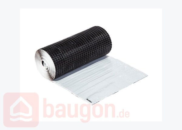 Eurotec Wand und Kaminanschluss schwarz 300 mm x 5 m VE:1