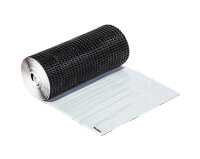 Eurotec Wand und Kaminanschluss schwarz 300 mm x 5 m VE:1
