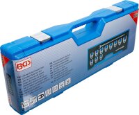 Hahnenfußschlüssel-Satz | Antrieb Innenvierkant 12,5 mm (1/2") | SW 20 - 32 mm | 13-tlg.