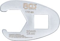 Hahnenfußschlüssel | Antrieb Innenvierkant 12,5 mm (1/2") | SW 20 mm