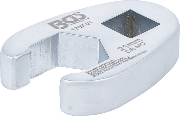 Hahnenfußschlüssel | Antrieb Innenvierkant 12,5 mm (1/2") | SW 21 mm