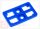 Eurotec Justierklotz rot 80 x 50 x 2 (L x B x H) VE:500
