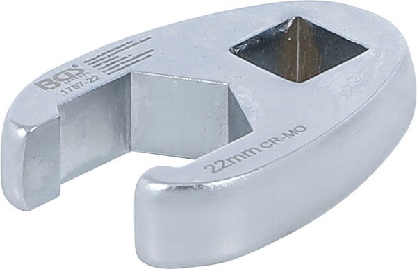 Hahnenfußschlüssel | Antrieb Innenvierkant 12,5 mm (1/2") | SW 22 mm