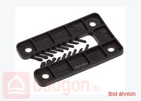 Eurotec Justierklotz mit Kerbe grün 80 x 50 x 5 (L x...