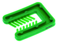 Eurotec Justierklotz Mini mit Kerbe rot 50 x 38 x 3 (L x...