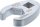 Hahnenfußschlüssel | Antrieb Innenvierkant 12,5 mm (1/2") | SW 24 mm