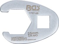 Hahnenfußschlüssel | Antrieb Innenvierkant 12,5 mm (1/2") | SW 25 mm