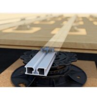 Eurotec TERRA Alu-Systemprofil H15 39 x 15 x 1,65 x 4000 mm VE:1