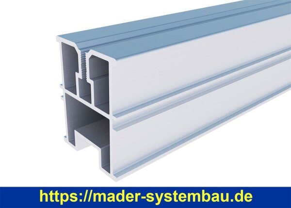Eurotec TERRA Alu-Systemprofil H50 39 x 50 x 1,80 x 4000 mm  VE:1