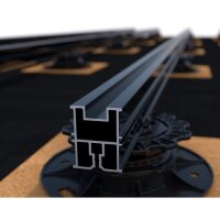 Eurotec TERRA Alu-Systemprofil H50 39 x 50 x 1,80 x 4000 mm  VE:1